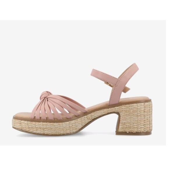 NWT Journee Collection Hally Platform Sandal size 7 - Picture 7 of 8